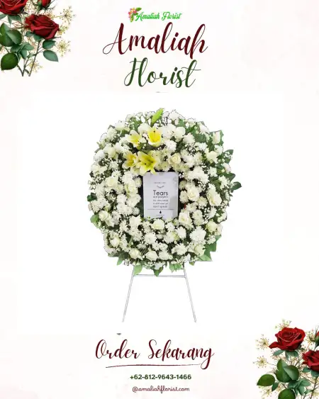 Krans Bunga Duka Kaur